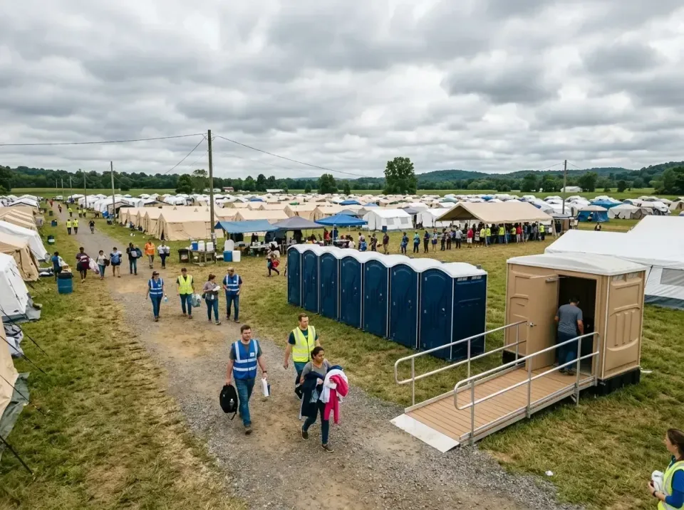 disaster-relief-camp-restrooms-010 — frequently asked questions, Dumpster & Portable Bathrooms Rental in Lino Lakes, MN